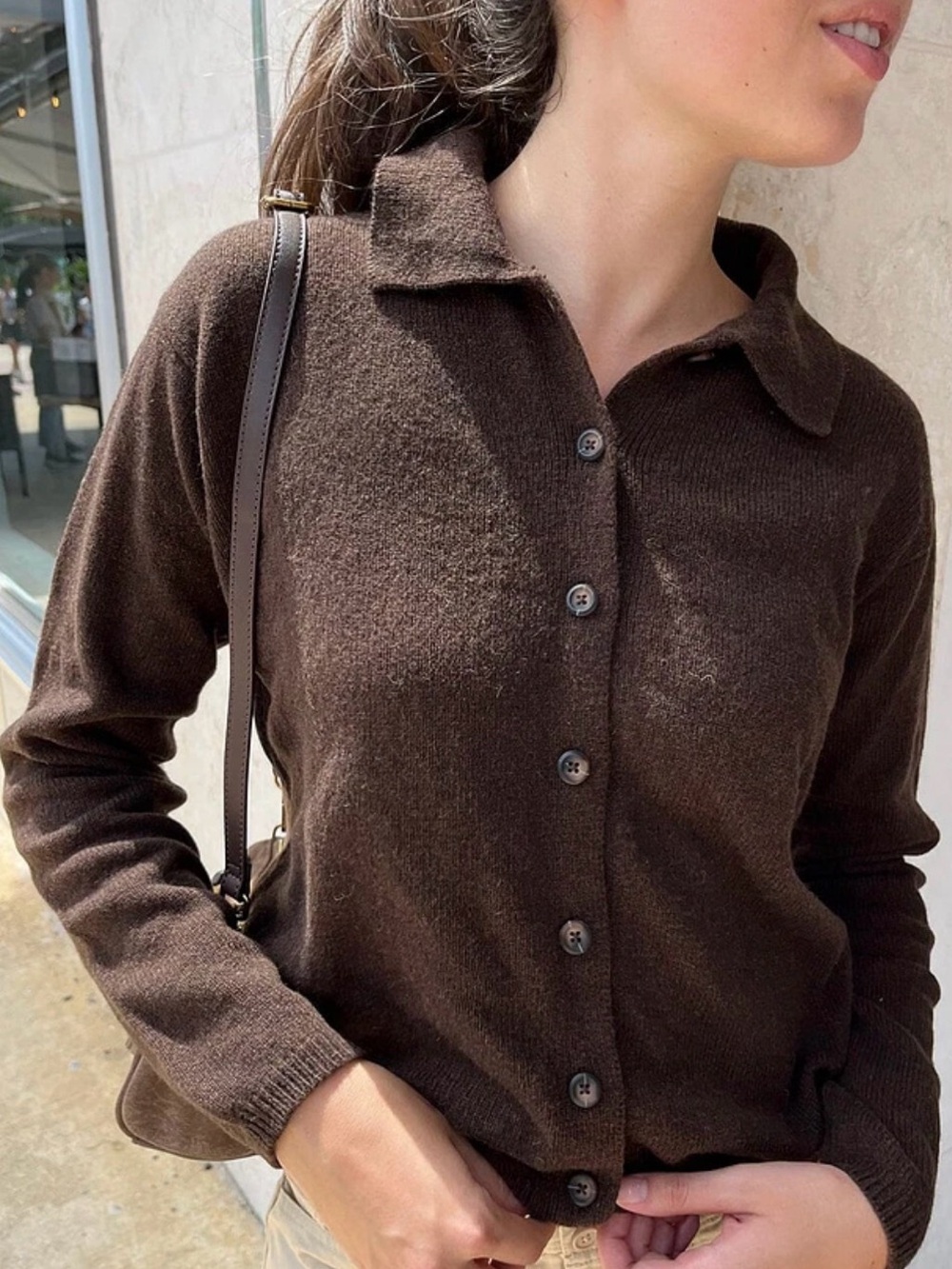 Brandy Melville button up casual cardigan sweater EUC